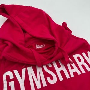 Gymshark Womens sleeveless hoodie hot pink
